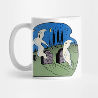 Ghost night rejection Mug